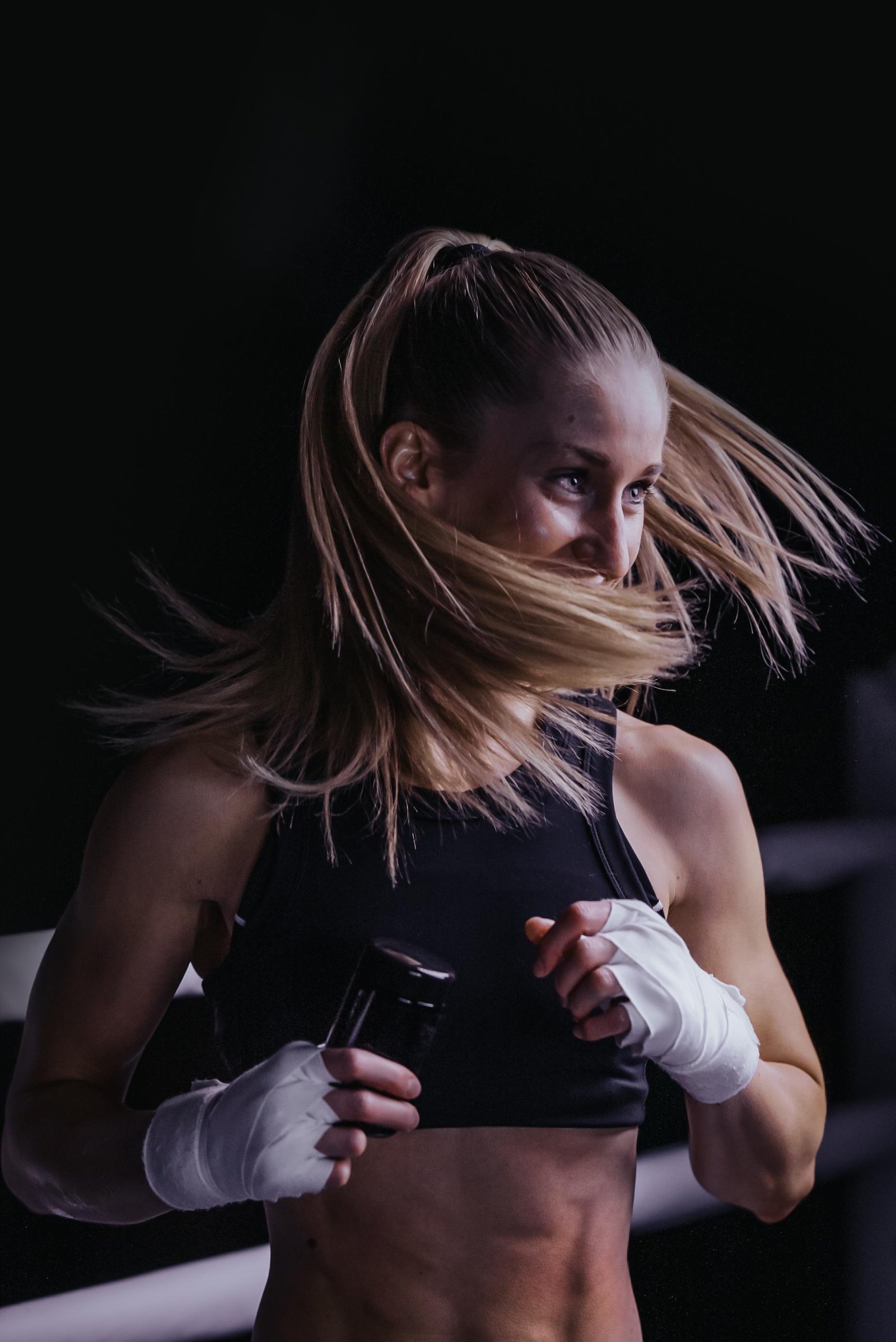 Elisa Frey im Studio